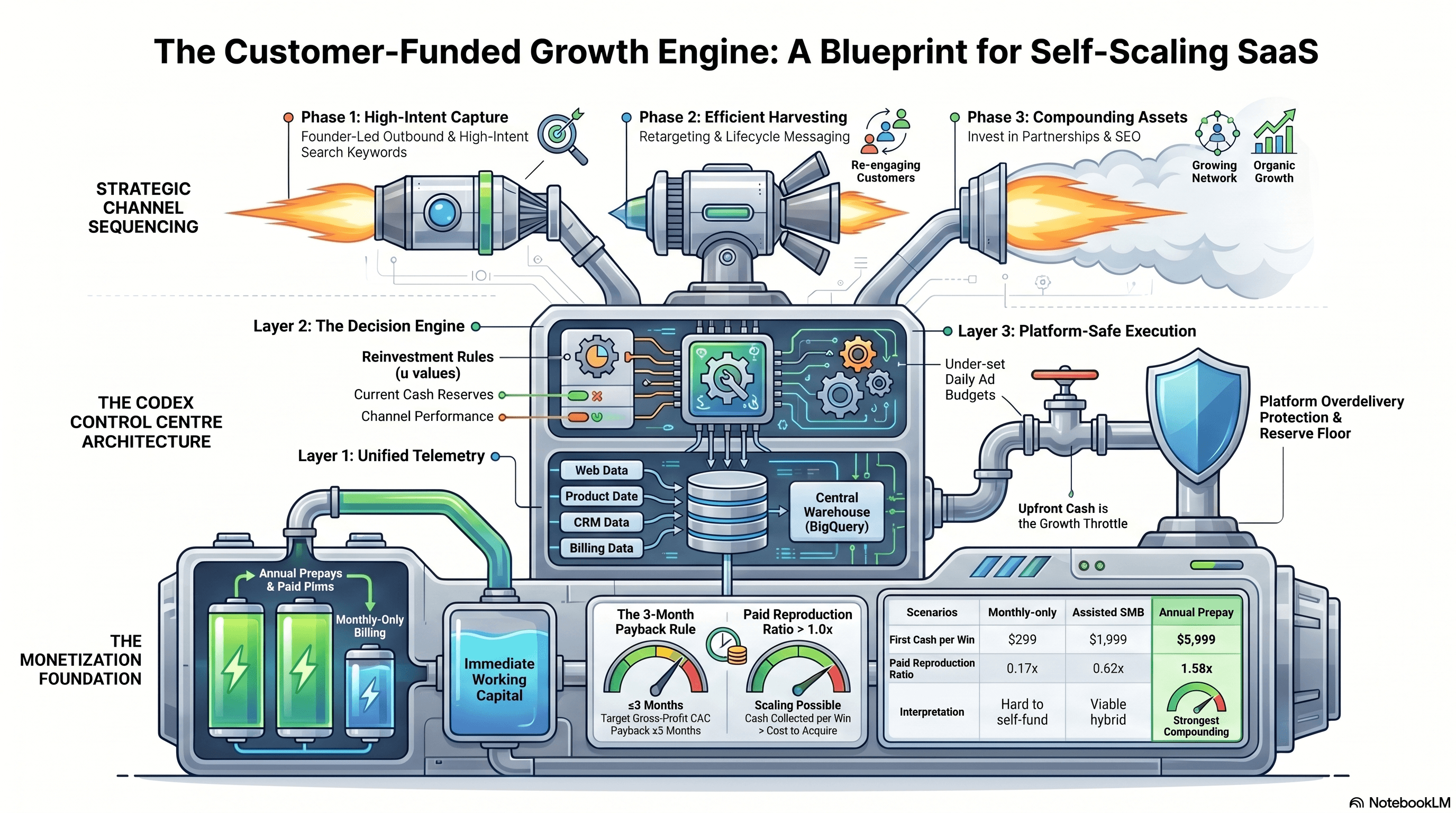 The Customer-Funded Growth Engine blueprint
